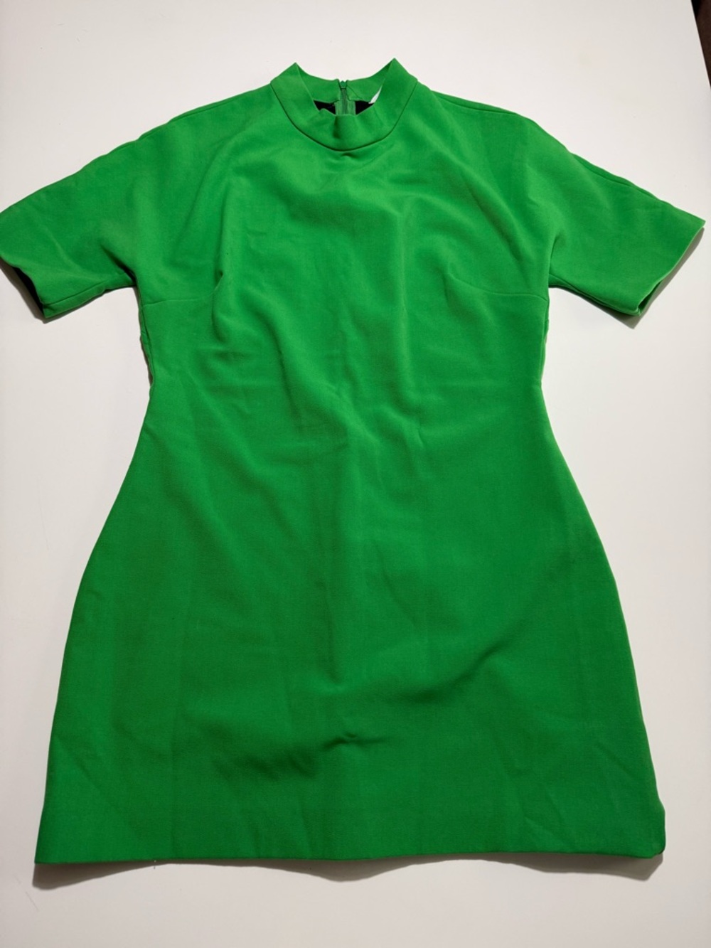 Zara Short-Sleeve Mini Dress